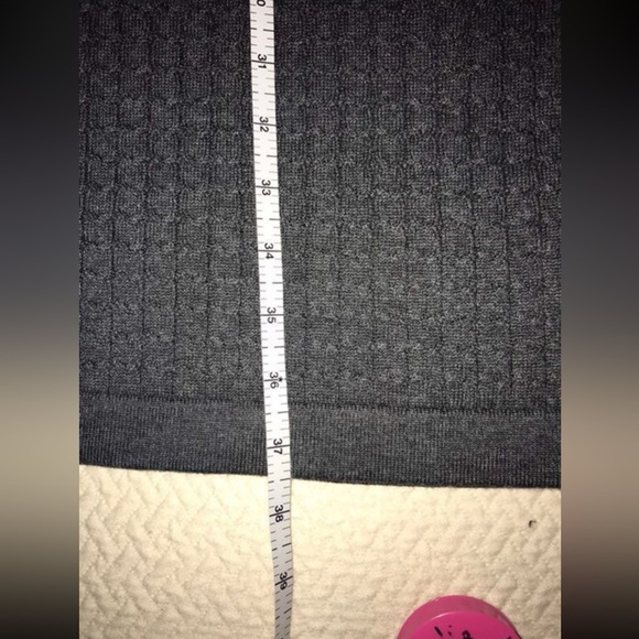 Tommy Bahama Pickford heather gray cable knit dress - Picture 6 of 8